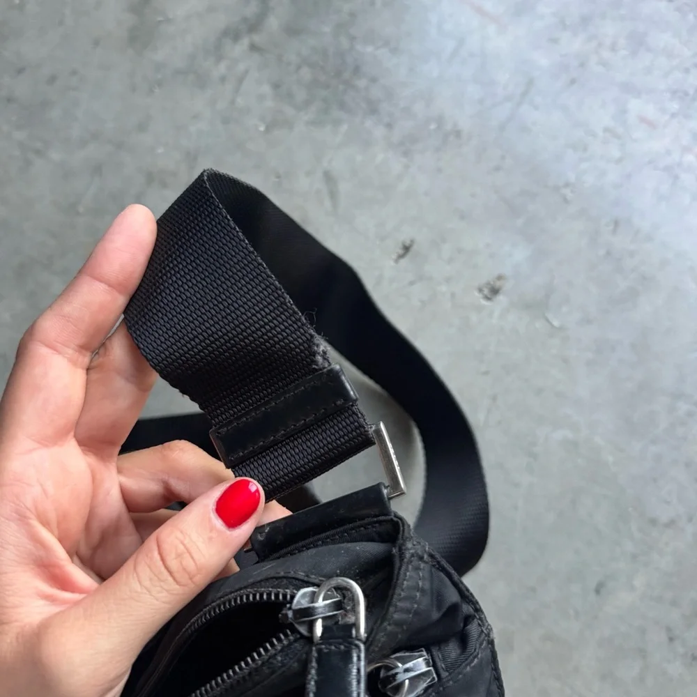 Prada Black Nylon Shoulder Bag - Picture 4 of 6